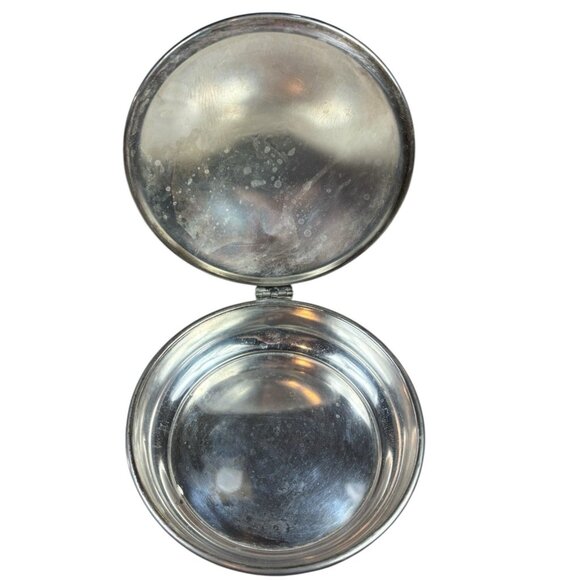 Antique Silver Plated Sheffield Silver Silent Butler 6.5” - Picture 3 of 14